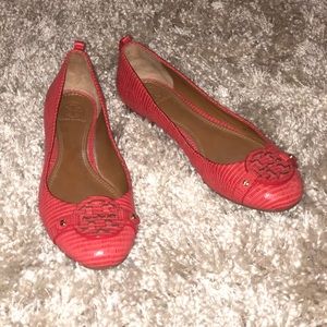 Coral Tory Burch Flats